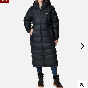 Columbia Women's Pike Lake™ II Long Jacket in Navy Blue size large